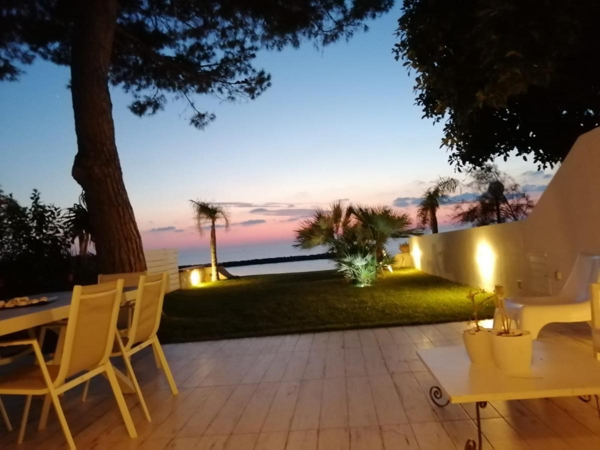 Villa A Diamante Sulla Spiaggia Belvedere Marittimo Exteriör bild