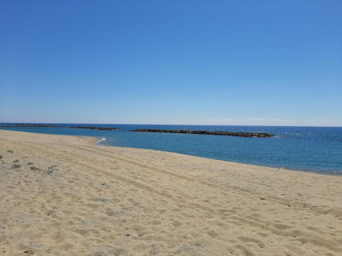 Villa A Diamante Sulla Spiaggia Belvedere Marittimo Exteriör bild