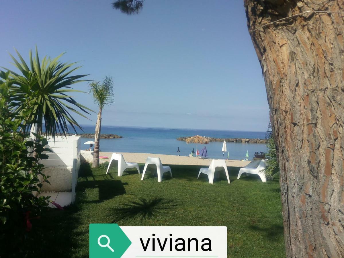 Villa A Diamante Sulla Spiaggia Belvedere Marittimo Exteriör bild
