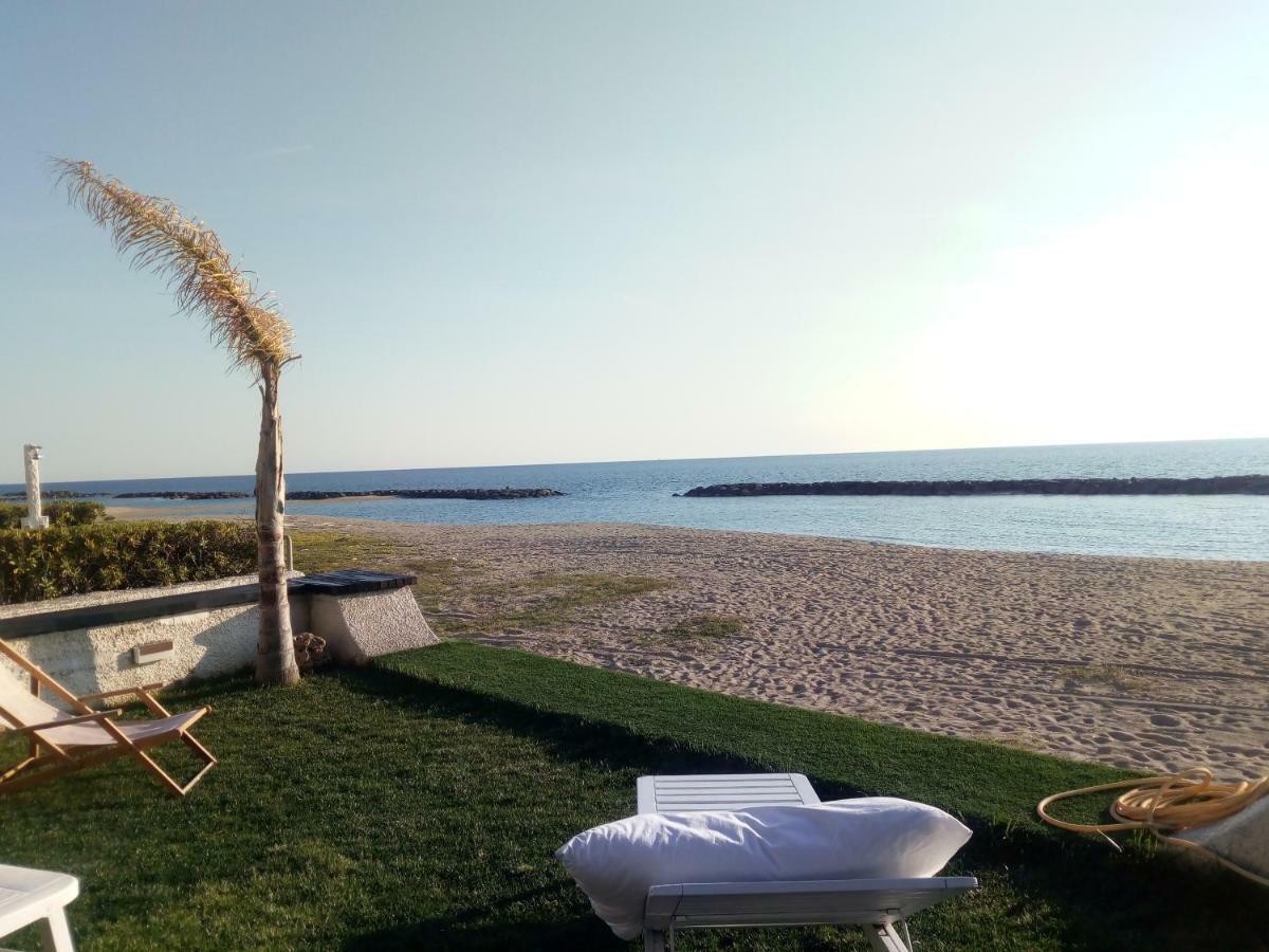 Villa A Diamante Sulla Spiaggia Belvedere Marittimo Exteriör bild