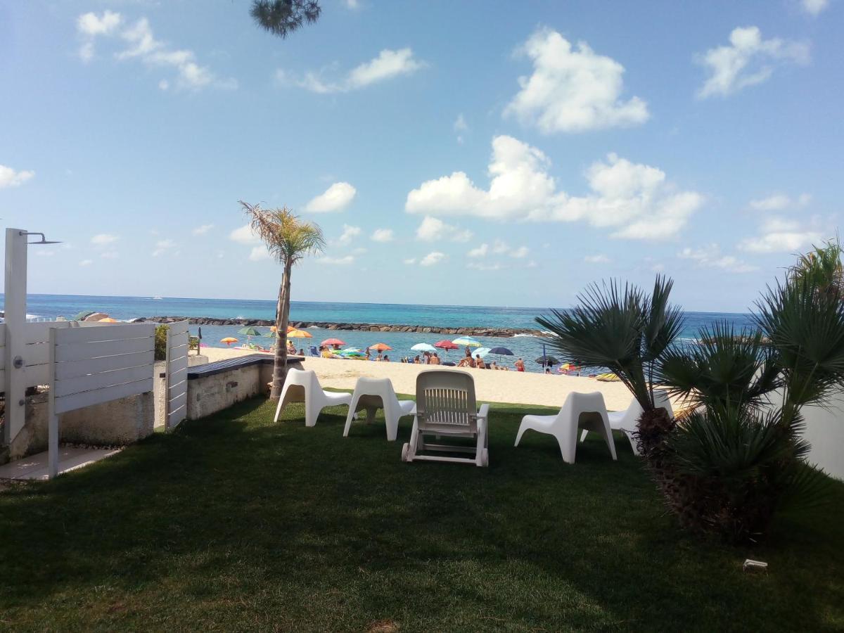 Villa A Diamante Sulla Spiaggia Belvedere Marittimo Exteriör bild