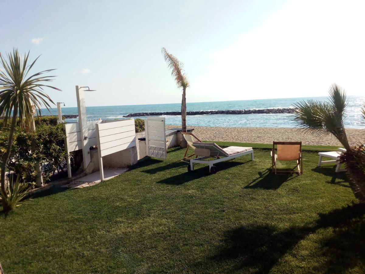 Villa A Diamante Sulla Spiaggia Belvedere Marittimo Exteriör bild